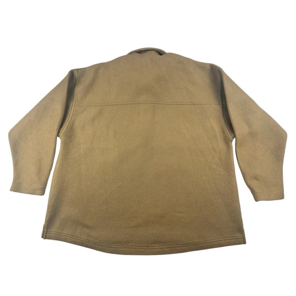 Vintage Nike ACG Half Button Pullover Fleece Jacket Men’s L Brown Y2K